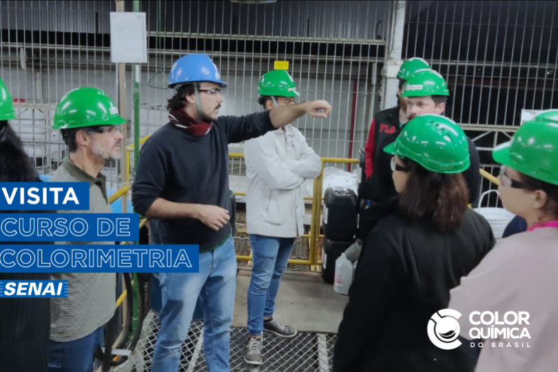 Visita Curso de Colorimetria SENAI